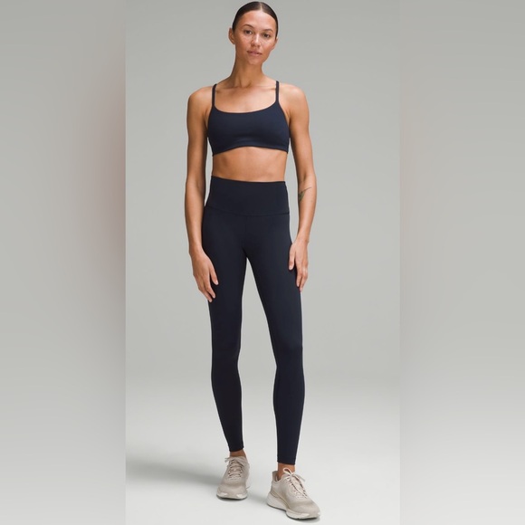 NWT Lululemon Wunder Train High Rise 28” Tights Leggings True Navy Size 4 - Picture 4 of 8